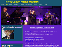 Tablet Screenshot of mindycanter.com